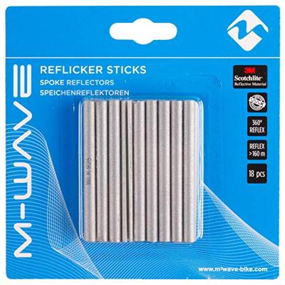 M-Wave scotchlite spaakreflectors 18 stuks