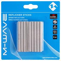 M-Wave scotchlite spaakreflectors 18 stuks - thumbnail
