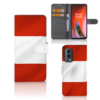 OnePlus Nord 2 5G | Bookstyle Case | Oostenrijk OnePlus Nord 2 5G | Bookstyle Case | Oostenrijk