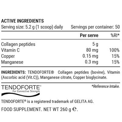 Pillar Performance Collagen Repair Tendon & Ligament 250g Bag