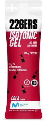 226ers isotonic gel 100mg caffeine cola 68g