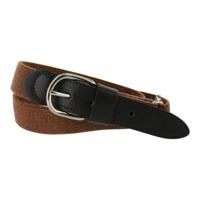 Oxxy elastische verstelbare riem cognac - thumbnail