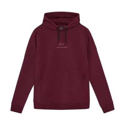 Rellix winter hoodie jongens - rood - print