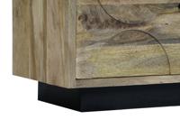 Display Standaard DKD Home Decor Kristal Mangohout 90 x 40 x 190 cm - thumbnail