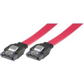 Deltaco SATA-05D SATA-kabel 0,5 m Rood Deltaco SATA-05D SATA-kabel 0,5 m Rood