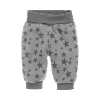 Playshoes Schnizler babybroekje fleece Sterren Grijs-80