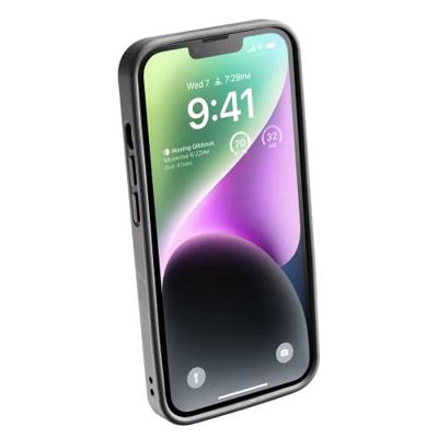INTERPHONE mobiele telefoon case "quiklox" handycase q-lox iphone14 bw