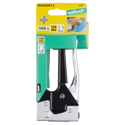 Wolfcraft tacocraft 7090000 Nietpistool Type niet Type 53 Lengte nieten 4 - 10 mm Wolfcraft tacocraft 7090000 Nietpistool Type niet Type 53 Lengte nieten 4 - 10 mm