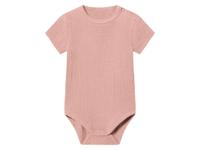 lupilu Mousseline baby romper (Lichtroze, 86/92) - thumbnail