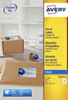 Etiket avery j8165-10 99.1x67.7mm wit 80st | 10 stuks - thumbnail