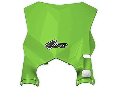 UFO PLAST startnummerbord start number plate ufo kawasaki green