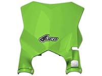 UFO PLAST startnummerbord start number plate ufo kawasaki green - thumbnail