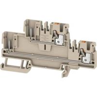 Weidmüller 1548060000 Doorgangsklem 2-etages 5.1 mm Spanveer Grijs 50 stuk(s) - thumbnail