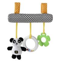 Baby wandelwagen cartoon dierlijke hanger Cradle ornament opknoping rammelaar (zwart-wit Panda bed opknoping) - thumbnail