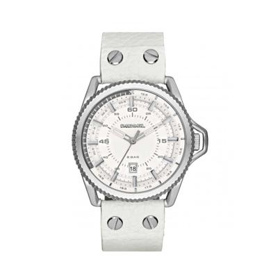 Horlogeband Diesel DZ1755 Leder Wit 24mm