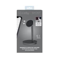 Celly Ghost Desk Passieve houder MP3 speler, Mobiele telefoon/Smartphone Zwart - thumbnail