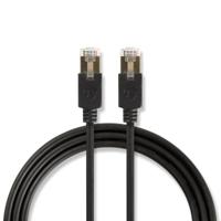 Cat 6 F/UTP-netwerkkabel | RJ45 (8P8C) male - RJ45 (8P8C) male | 2,0 m | Antraciet - thumbnail
