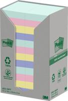 Memoblok post-it 653rpt 38x51mm rainbow pastel | 12 stuks - thumbnail