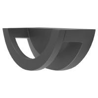 EVN EVN Lichttechnik WLA65101602 LED-wandlamp 8 W Antraciet EVN EVN Lichttechnik WLA65101602 LED-wandlamp 8 W Antraciet