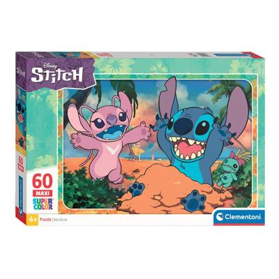 Clementoni Disney Stitch maxi puzzel - 60 stukjes