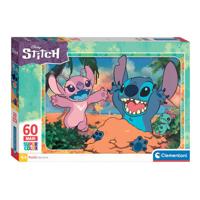 Clementoni Disney Stitch maxi puzzel - 60 stukjes - thumbnail