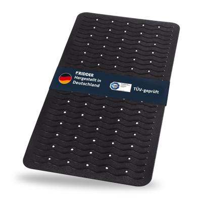 RIDDER badmat anti-slip playa 80x38 cm zwart 68310