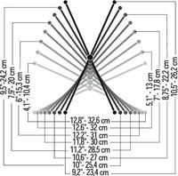 Quiklok QL-322 monitor X-standaard - thumbnail