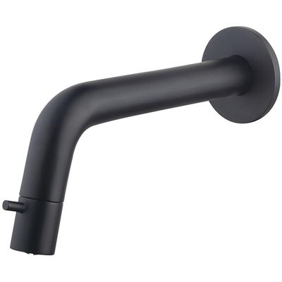 Wiesbaden Sophia Fonteinkraan - Toiletkraan - Koudwaterkraan - Inkortbaar - Muurbevestiging - 1/2 - Mat Zwart