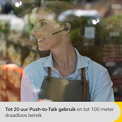 Jabra Perform 45 In Ear headset Bluetooth Mono Zwart Ruisonderdrukking (microfoon), Noise Cancelling Vouwbaar, Headset, Mono Telefoon