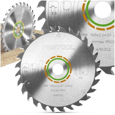 Festool Cirkelzaagblad voor Hout | Wood Universal | Ø 160mm Asgat 20mm 28T - 496302 - thumbnail