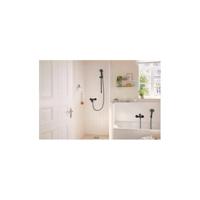 Douchemengkraan HansGrohe Rebris S Eengreeps Mat Zwart - thumbnail