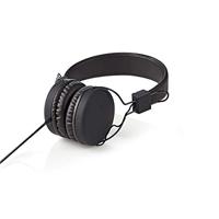 Nedis HPWD1100BK on-ear koptelefoon 3.5 mm zwart - thumbnail