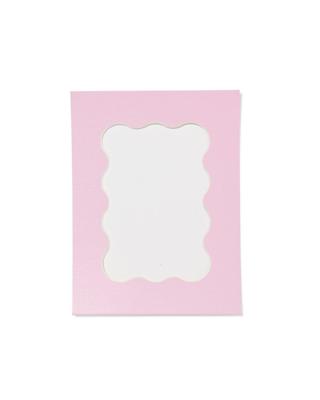 HEMA Passe-partout 15x20cm papier golf (roze)