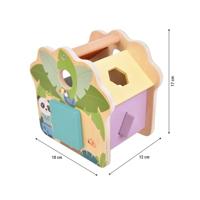 Small Foot - houten vormenstoof jungle friends fsc - thumbnail