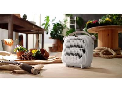 Delonghi HFS30B24.W Ventilatorkachel Wit Delonghi HFS30B24.W Ventilatorkachel Wit