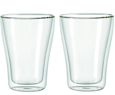 LEONARDO 054128 koffieglas Transparant 2 stuk(s) 250 ml LEONARDO 054128 koffieglas Transparant 2 stuk(s) 250 ml
