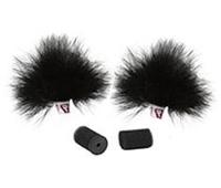 Rycote Pair of Black Ristretto Lavalier Windjammer - thumbnail