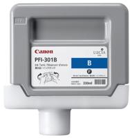 Canon 1494B001 PFI-301B inktcartridge pigment blauw standaardcapaciteit 330 ml 1-pack - thumbnail