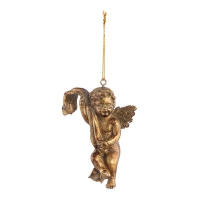 Christmas Poly gold angel A