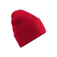 Beechfield CB40R Original Deep Cuffed Beanie - Bottle Green - One Size - thumbnail