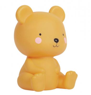 A Little Lovely Company nachtlamp Beer junior 13 cm PVC geel