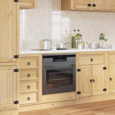 Kast met opslag Honing 60 x 46 x 81,5 cm Massief grenenhout Kast met opslag Honing 60 x 46 x 81,5 cm Massief grenenhout