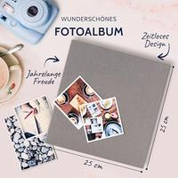 Goldbuch 24606 Fotoalbum (b x h) 25 cm x 25 cm Grijs 60 bladzijden - thumbnail