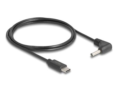 Delock 85393 USB-laadkabel USB-C stekker, DC-stekker 3,5 mm 1.50 m Zwart Delock 85393 USB-laadkabel USB-C stekker, DC-stekker 3,5 mm 1.50 m Zwart