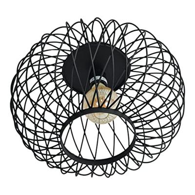 Urban Interiors Plafondlamp 'Twist' Ø37cm, kleur Zwart