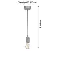 Eglo HanglampSilvares - 95522 - thumbnail