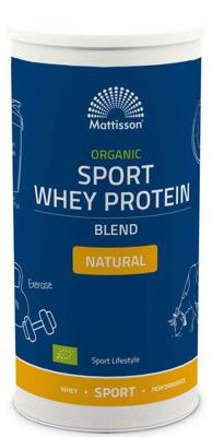 Mattisson Healthstyle Mattisson Healthstyle Organic Sport Whey Protein Blend Natural (450g)