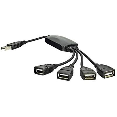 Akyga AK-AD-13 AK-AD-13 USB-hub 4 poorten USB-A USB 2.0 480 MBit/s Zwart Akyga AK-AD-13 AK-AD-13 USB-hub 4 poorten USB-A USB 2.0 480 MBit/s Zwart