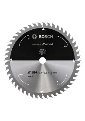 Bosch Accessoires Cirkelzaagblad ACCU Standard for Wood 184x16x1.6/1.1x48T - 2608837699