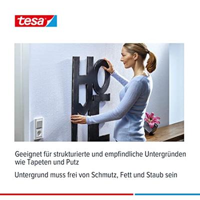 Tesa klevende spijker voor behang en pleister